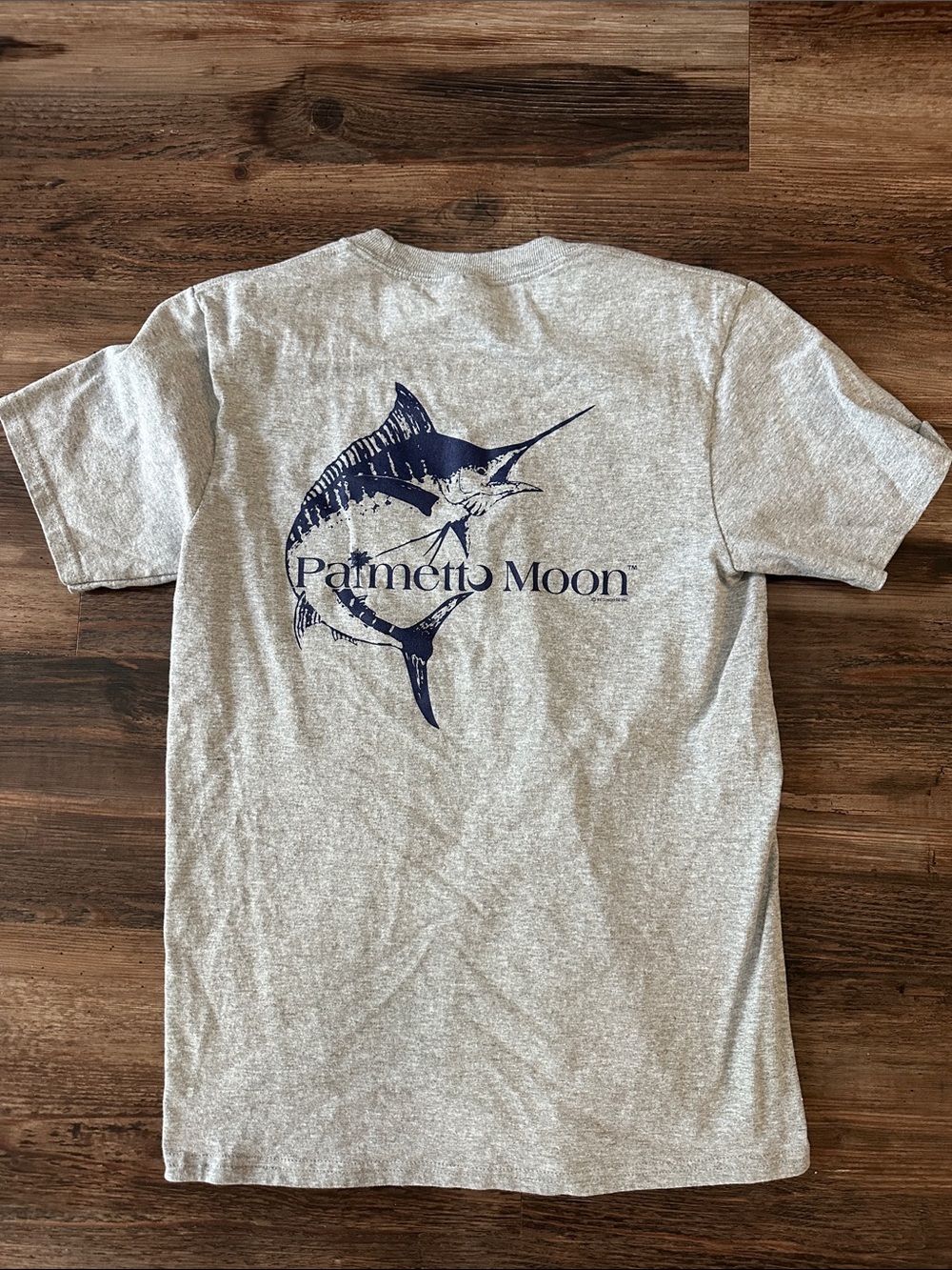Palmetto Moon Kids' Heather Gray Short-Sleeve Graphic Tee